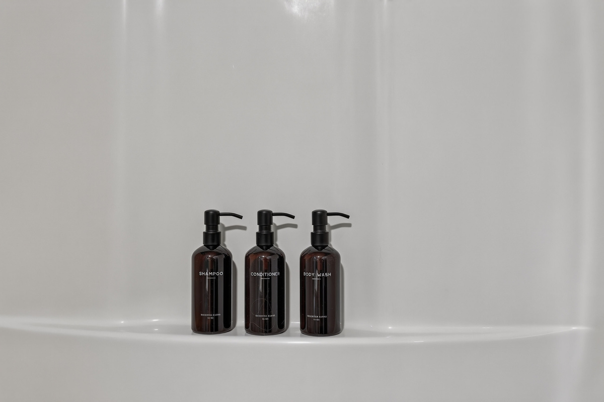 We provide shampoo, conditioner, and shower gel.