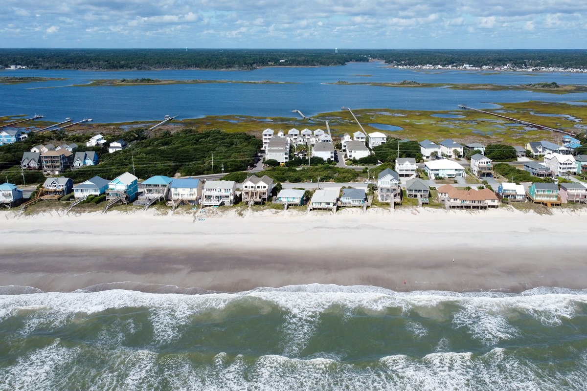 In between ocean and sound!