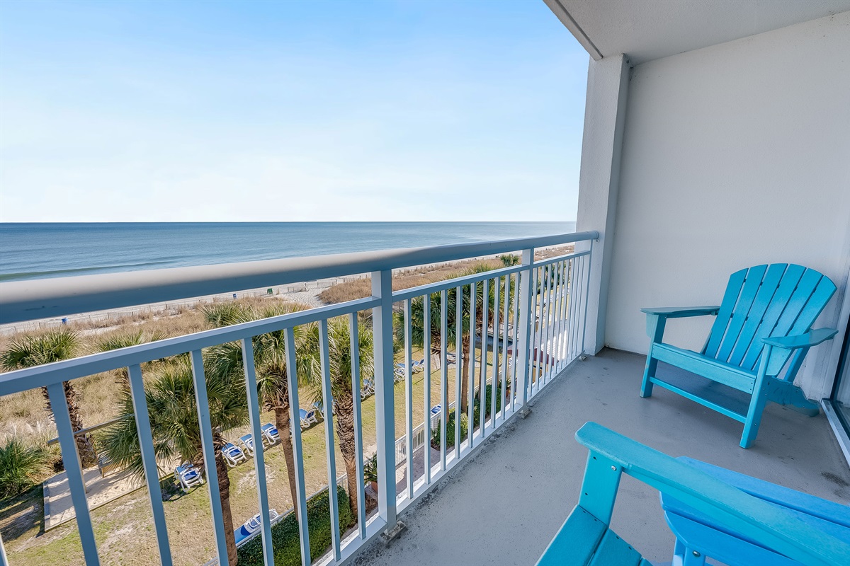 Amazing View from the Balcony!