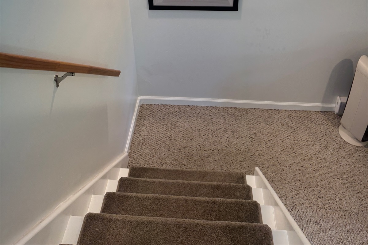 Stairs to lower level