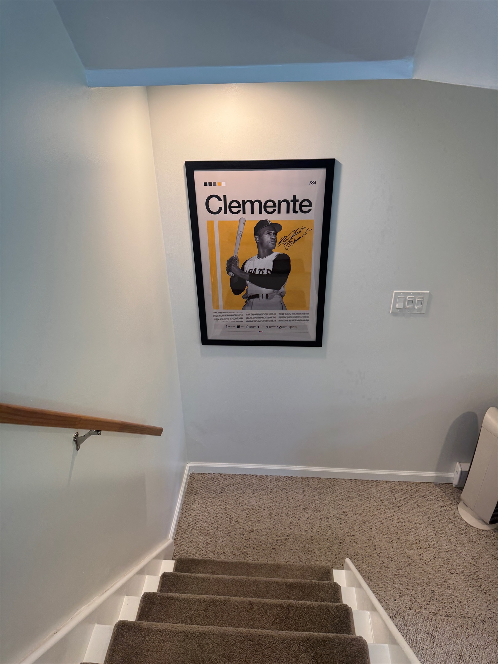 Stairs to lower level