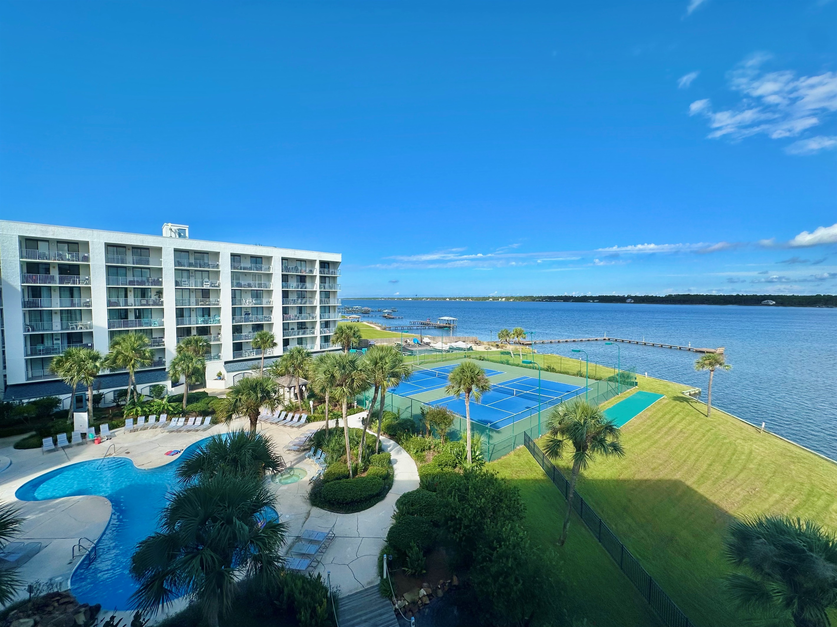 View from balcony