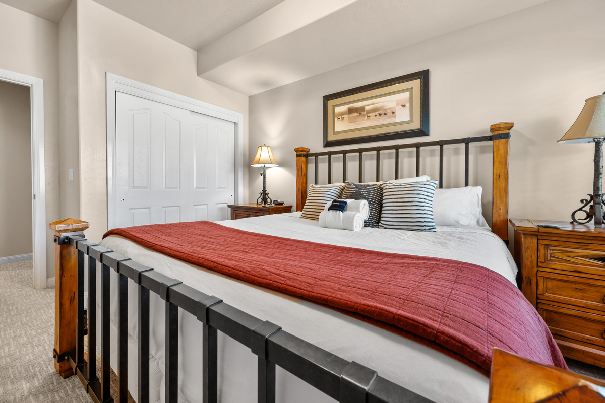 Another view of the spacious guest bedroom designed for restful nights.
