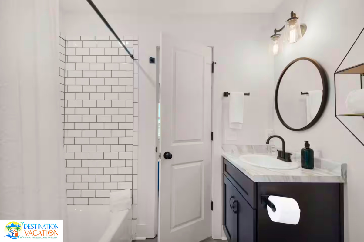 A beautifully finished bathroom designed for refreshing moments.