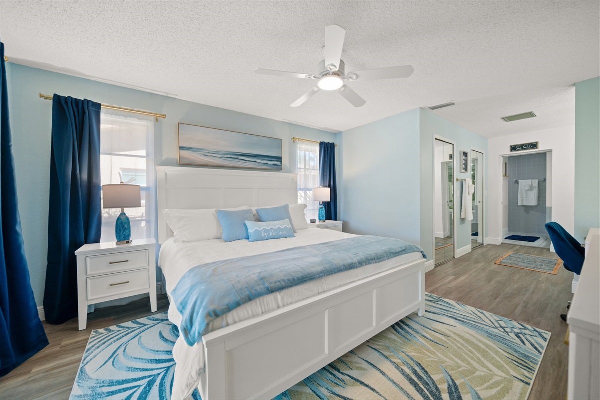 Coastal Retreat Bedroom #1