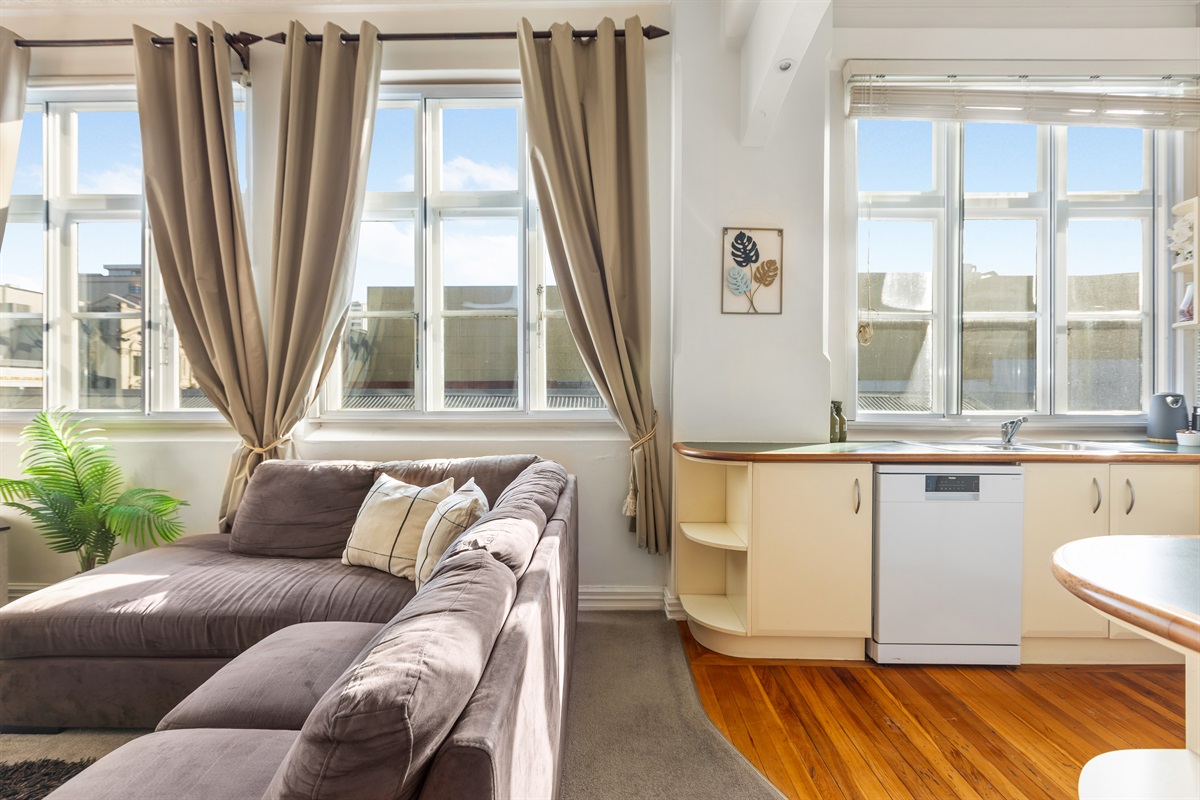 Lounge room and Kitchen