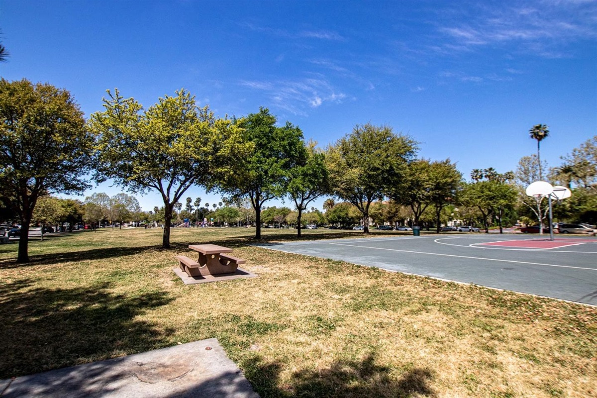 Palmia Park (4.1 Acreage Community park) is right in front of the house. literally across the street from the house. It has basketball court, tennis court, youth playground, public BBQ Grills, public picnic tables.