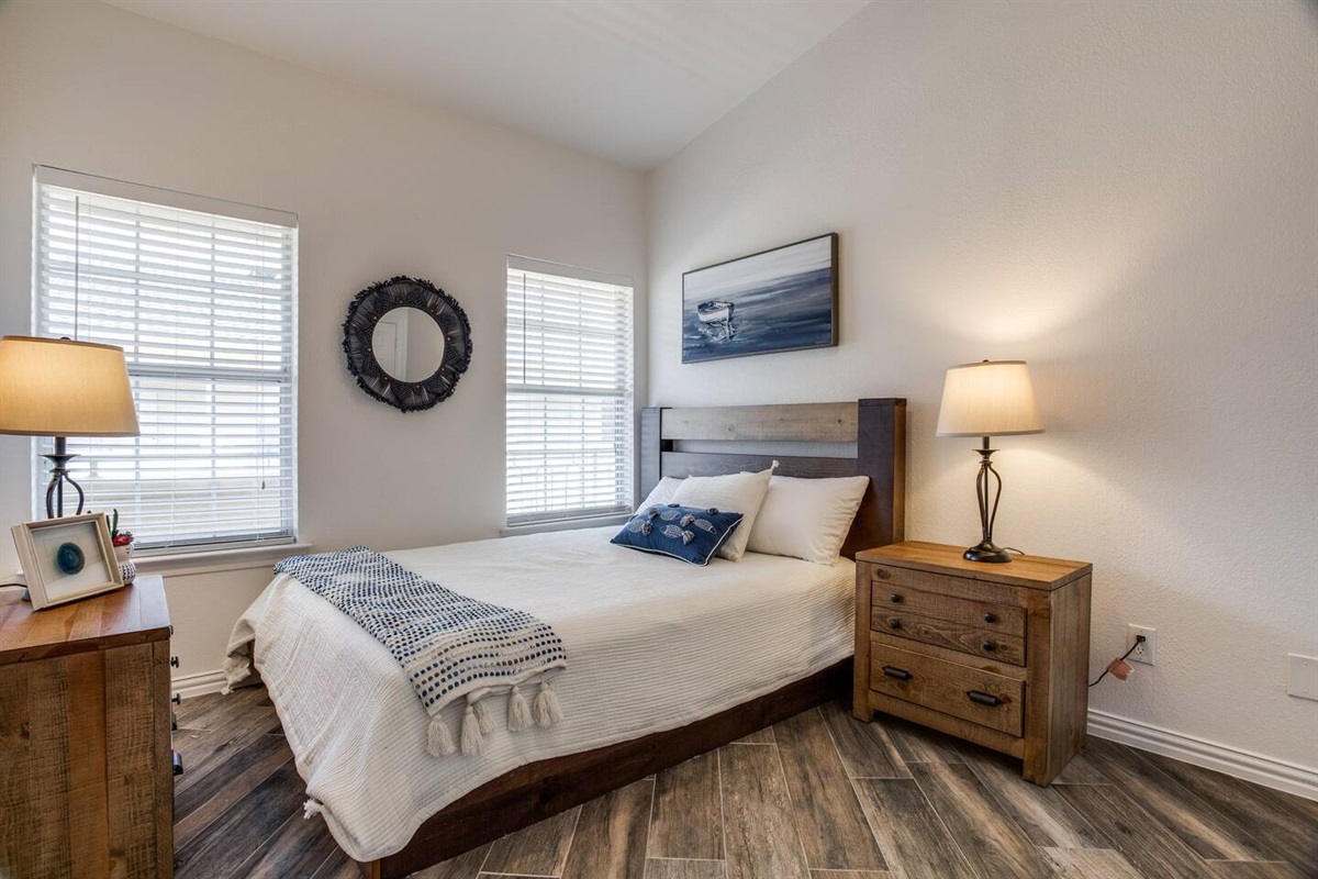 First Guest Room with Queen Bed