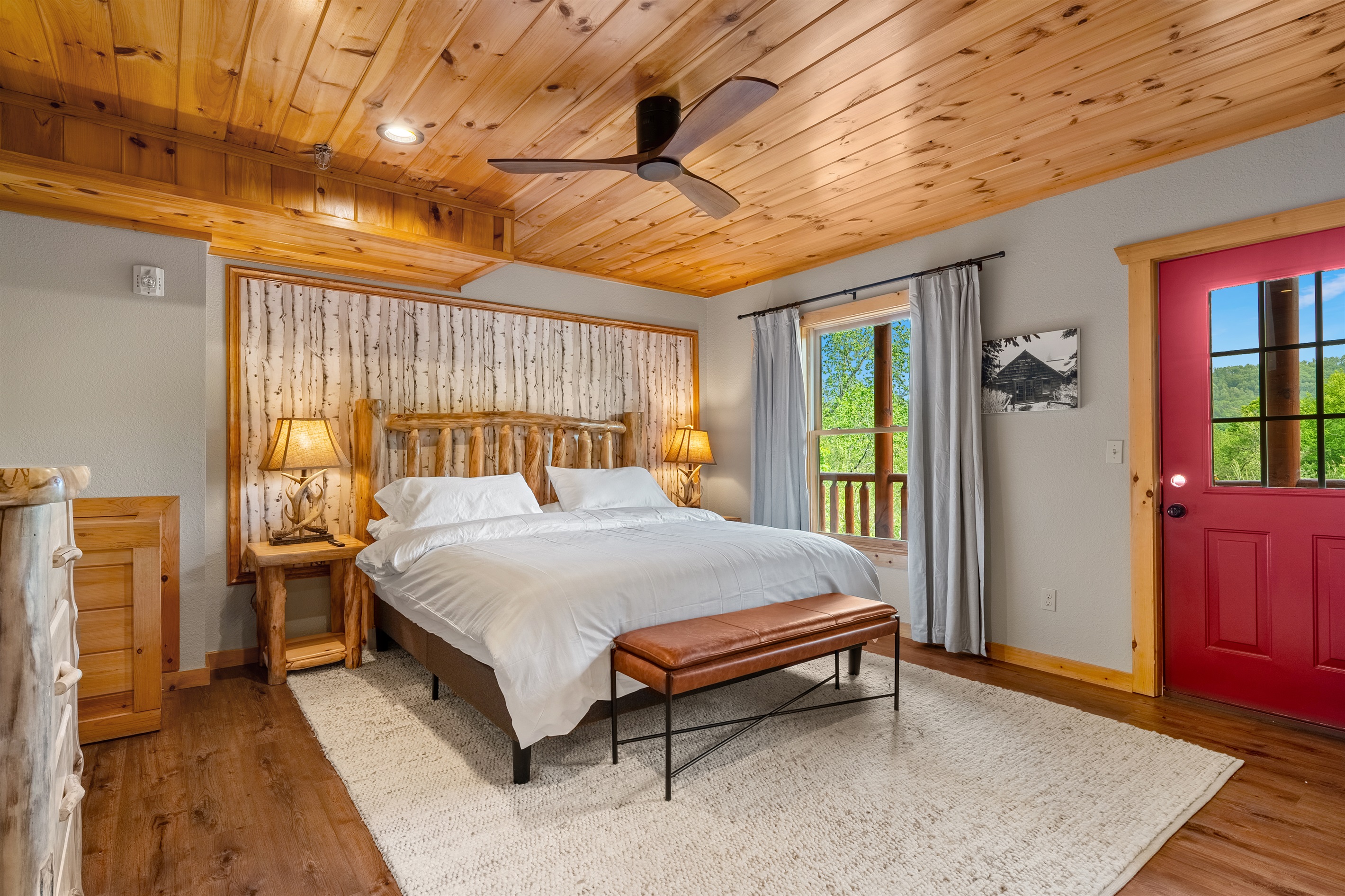 Relax in our King Birch Suite! (Bedroom 6)