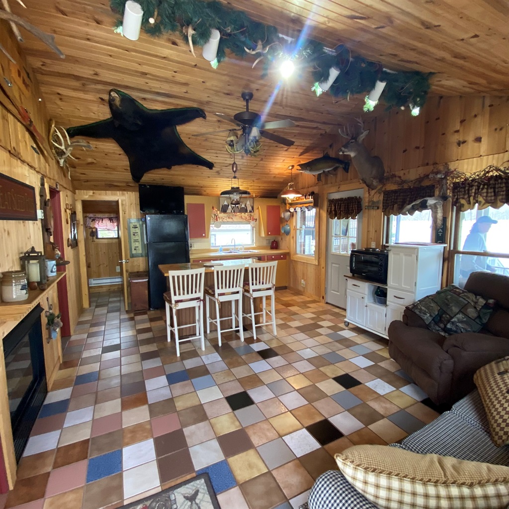 Kitchen/Living Room combination.