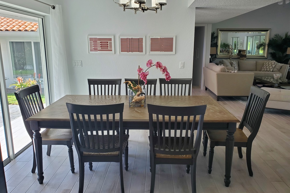 Dining room table
