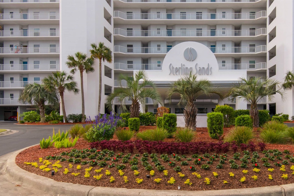 Resort front entrance