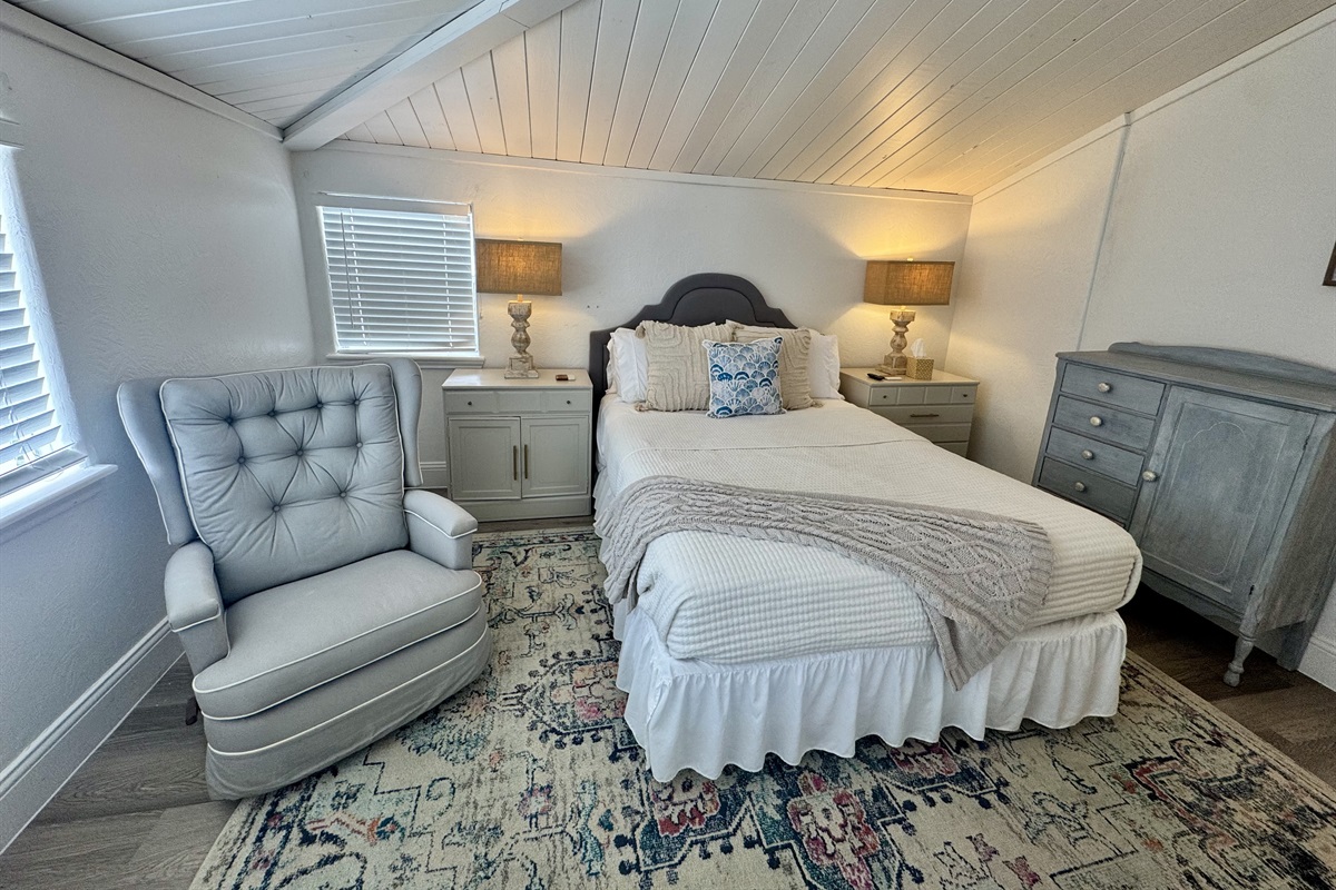 Primary bedroom with King Bed