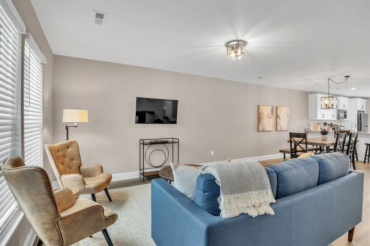 Right side of duplex - Living Room
