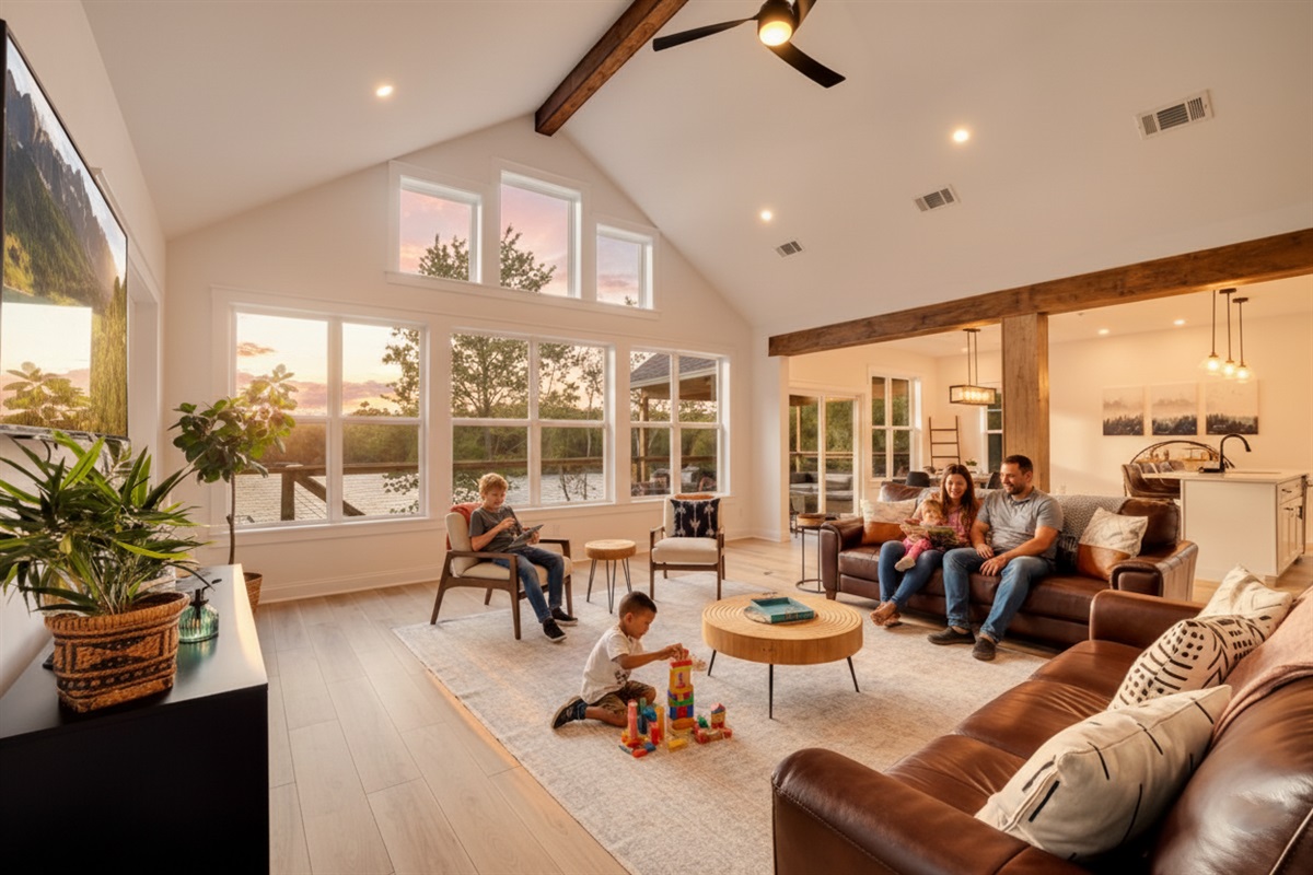 Relax while enjoying the view.