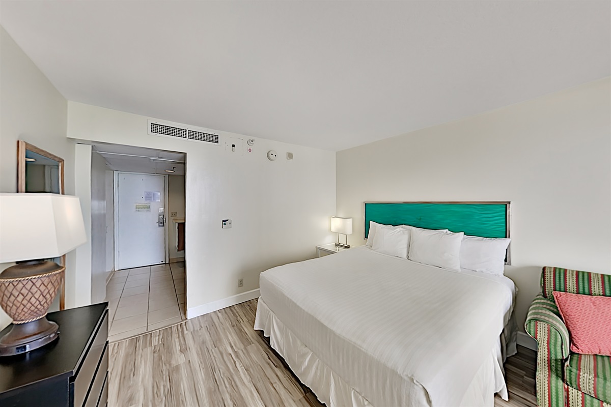 Spacious studio can accommodate up to 4 guests