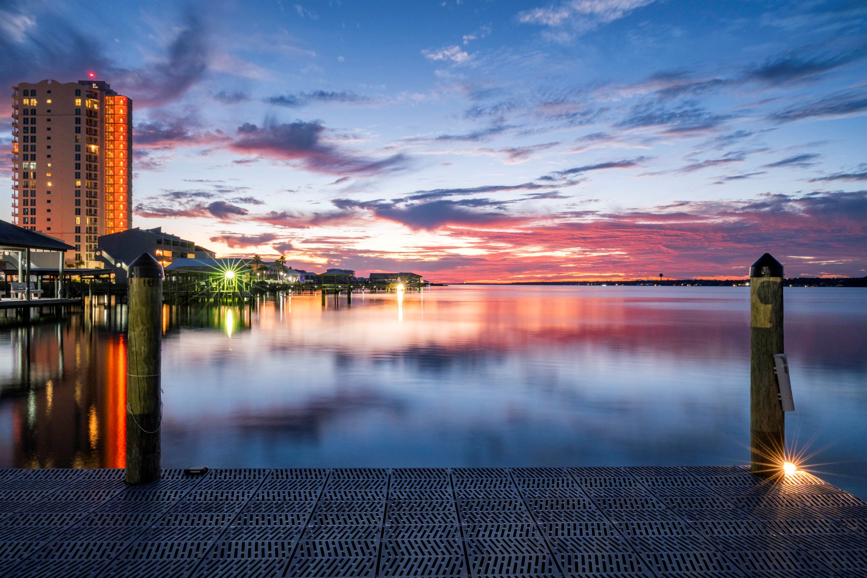 Stunning view of the water right outside the back door