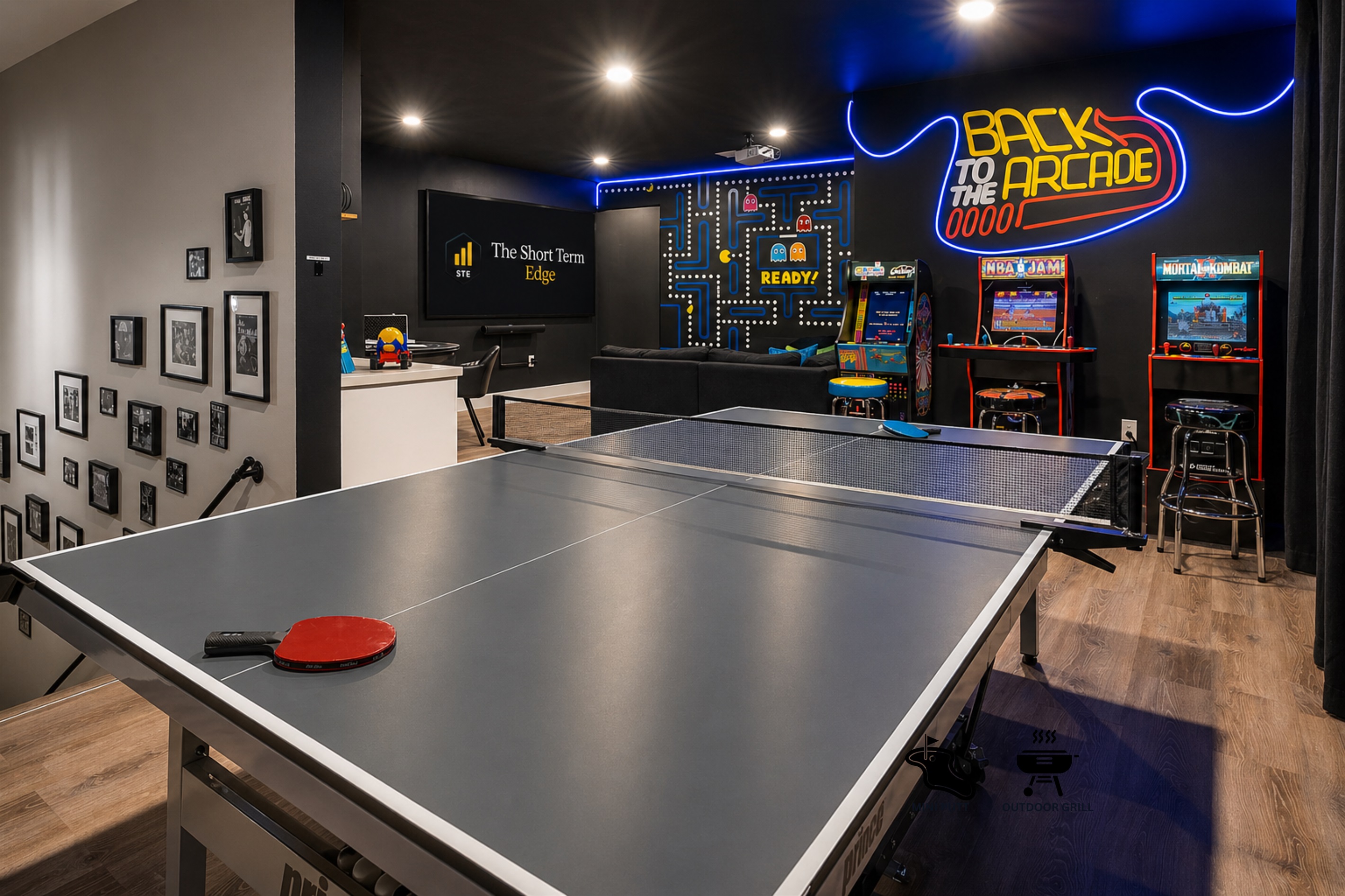 🕹️ Level up your stay with our epic retro arcade and game lounge – ready for friendly battles and unforgettable memories.