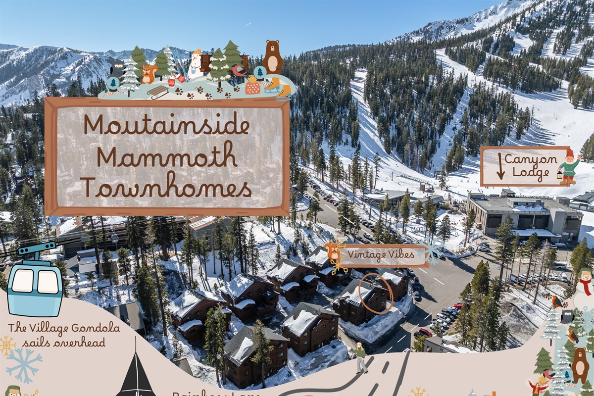 Perfectly placed at Mountainside, Vintage Vibes puts Canyon Lodge and the slopes just steps from your door.