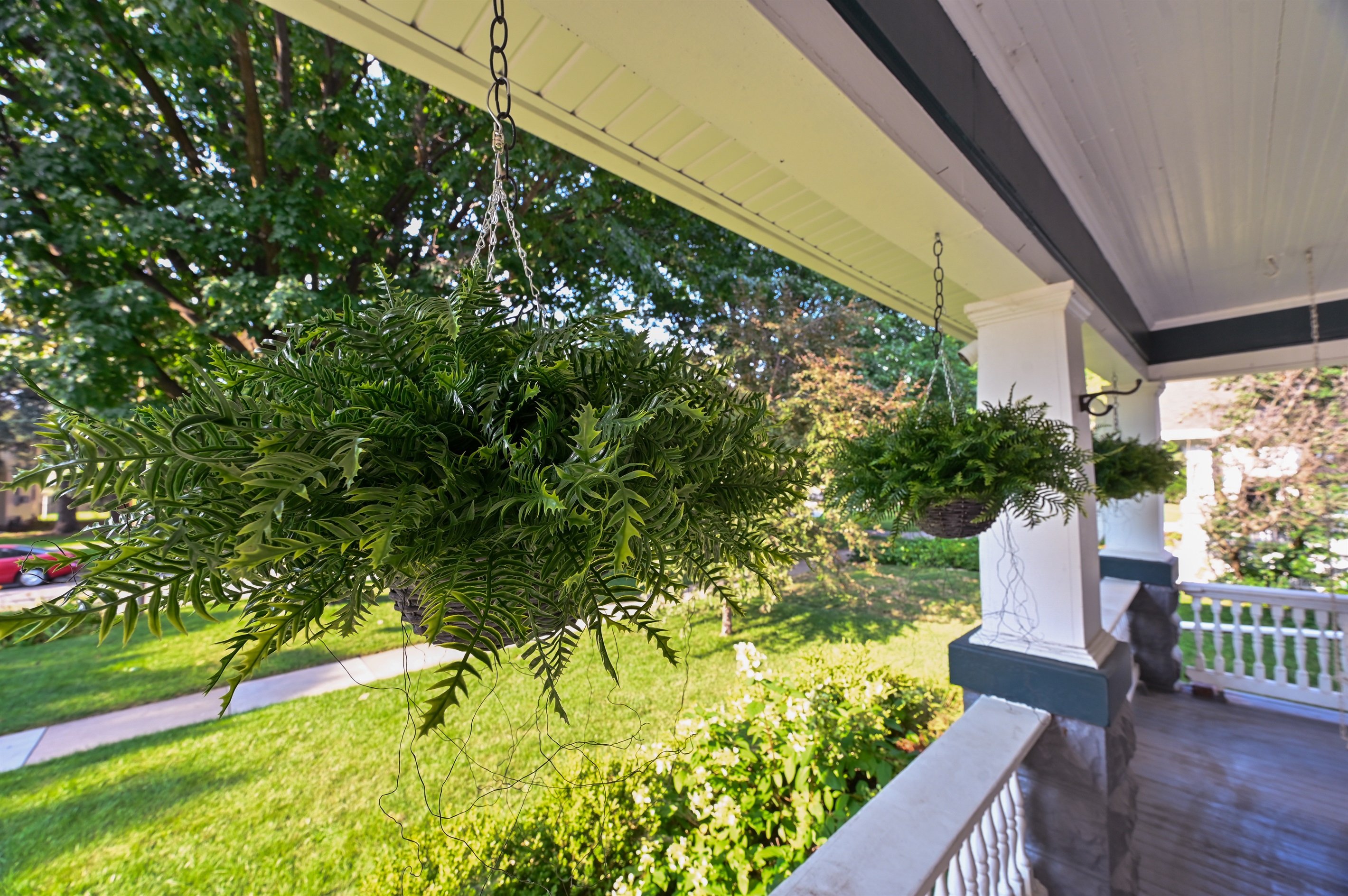 view from porch