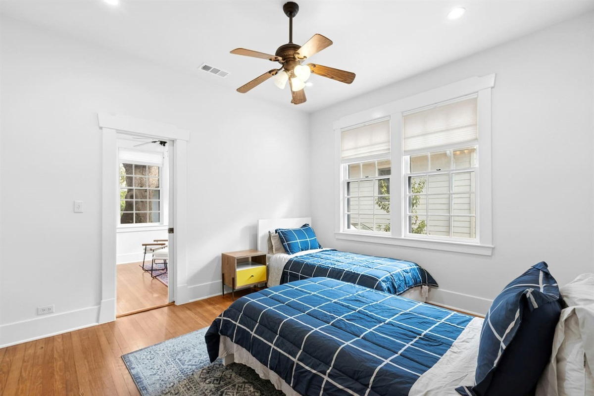 Relax and recharge in this cozy single bed