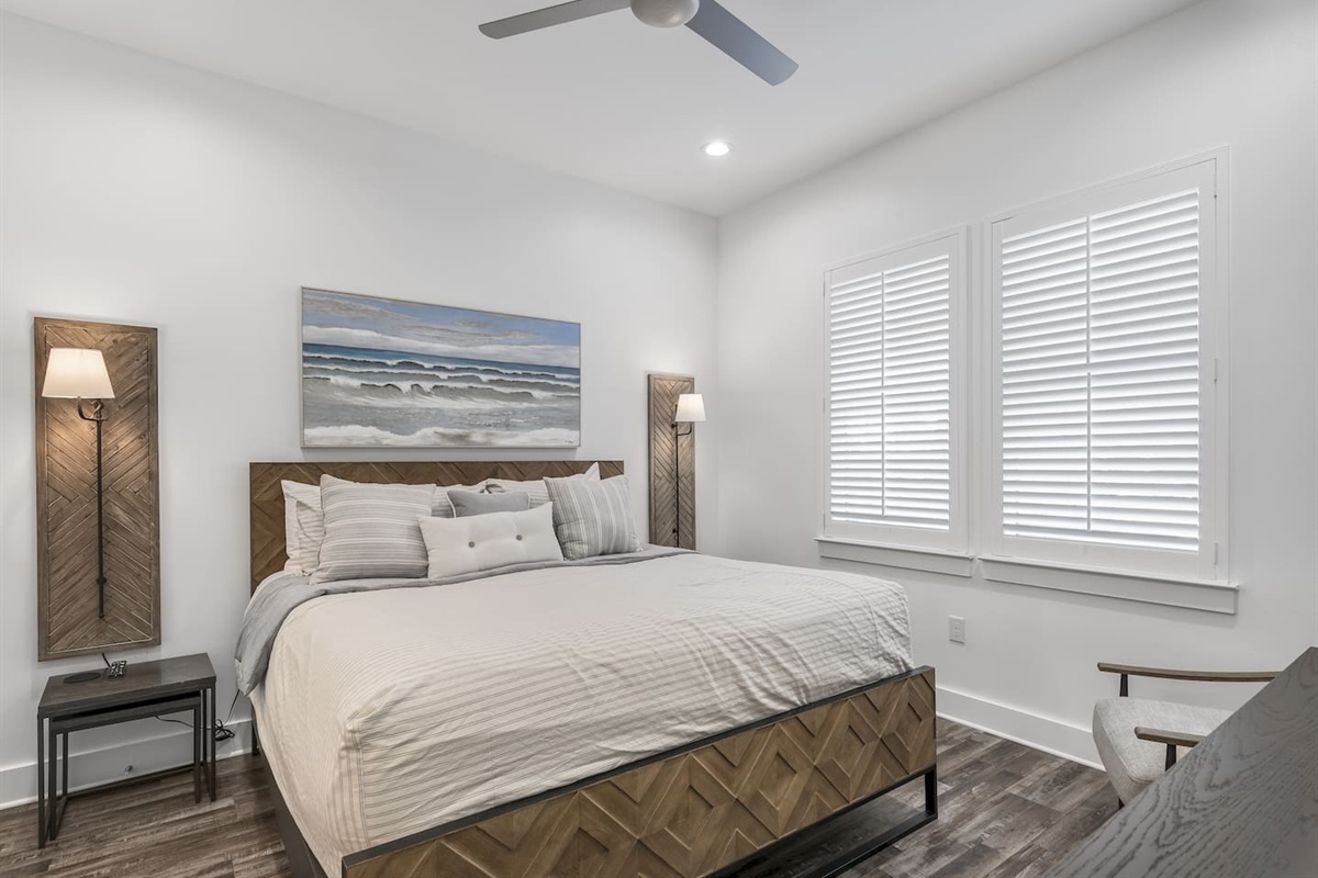 King Suite #2 (first floor)