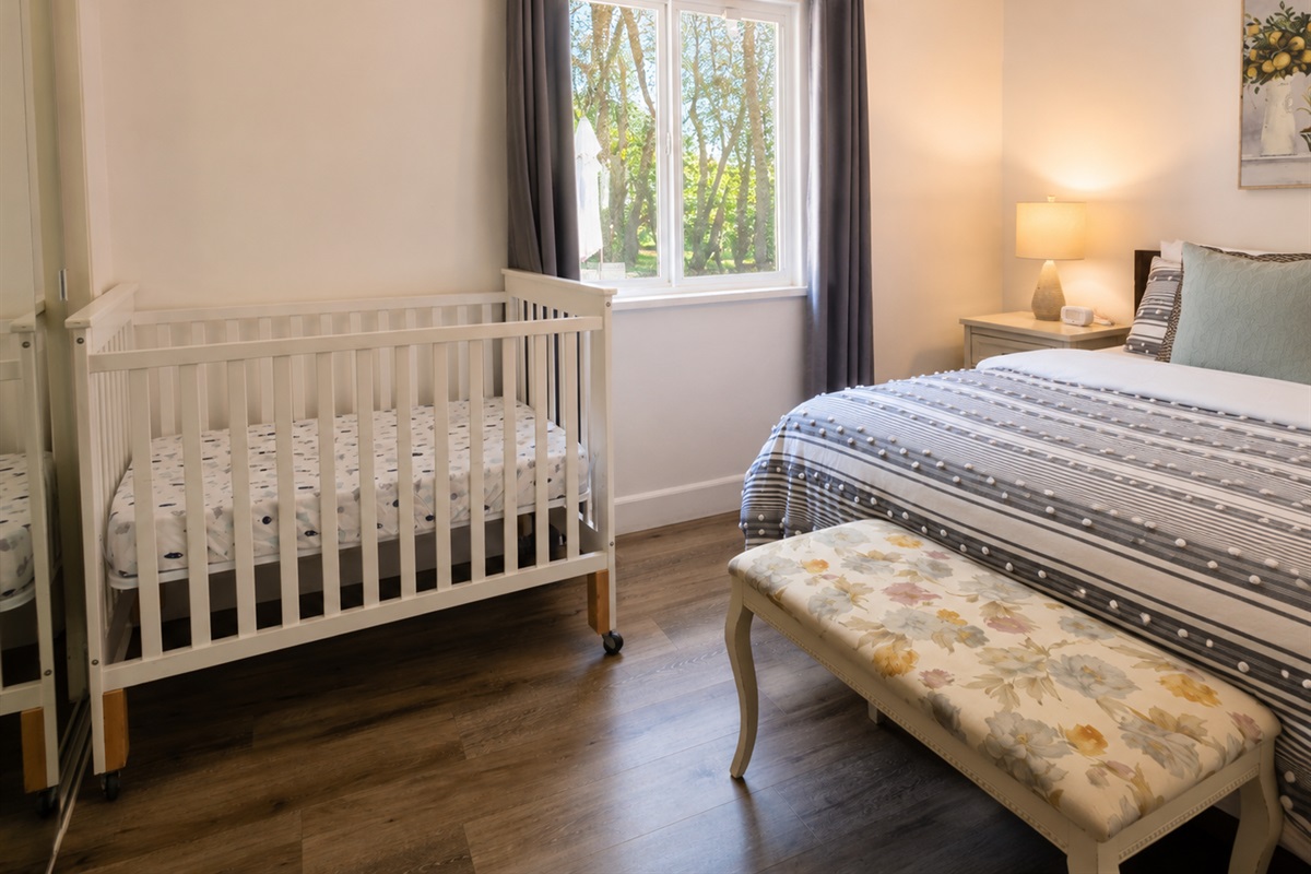 Crib Available on Request