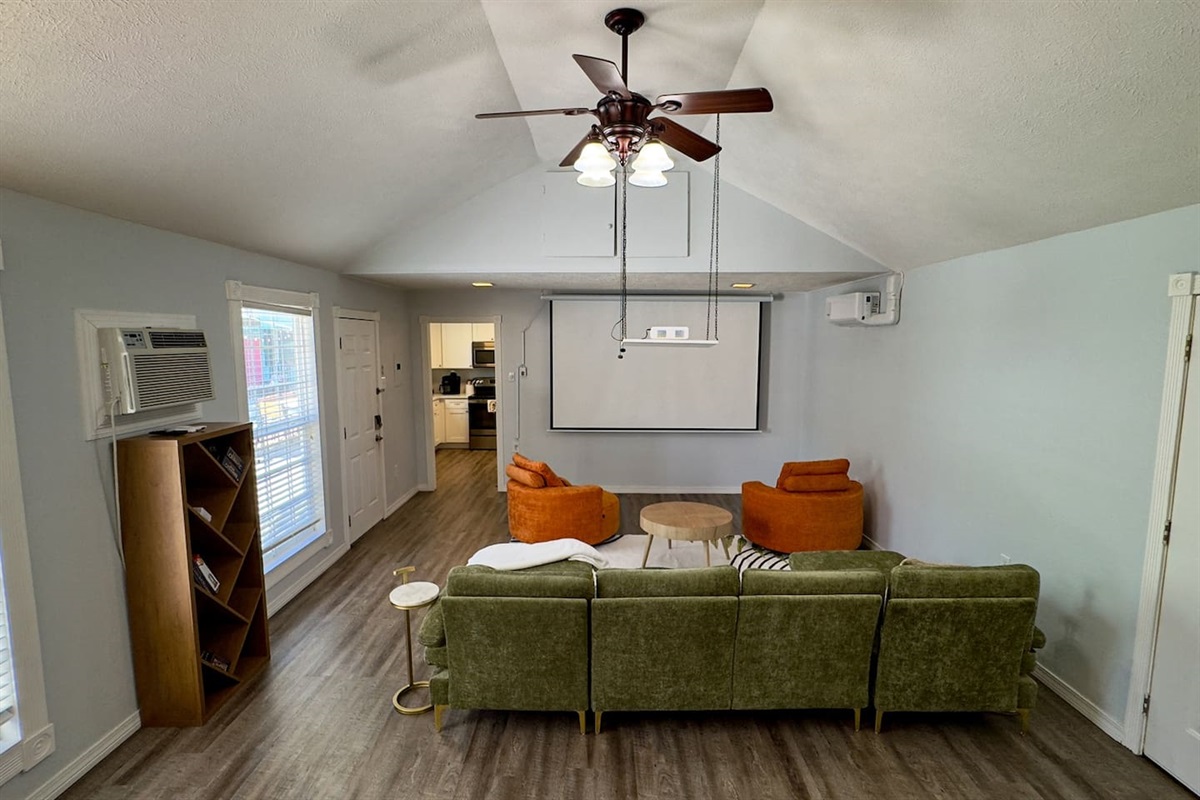 Movie nights made easy with your own home theater.