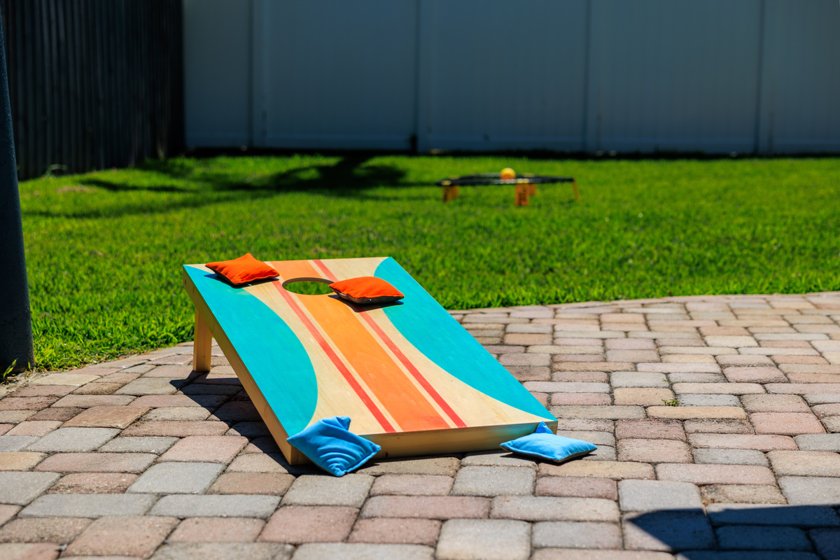 Toss a bag, call your shot, and see who's actually good at this.