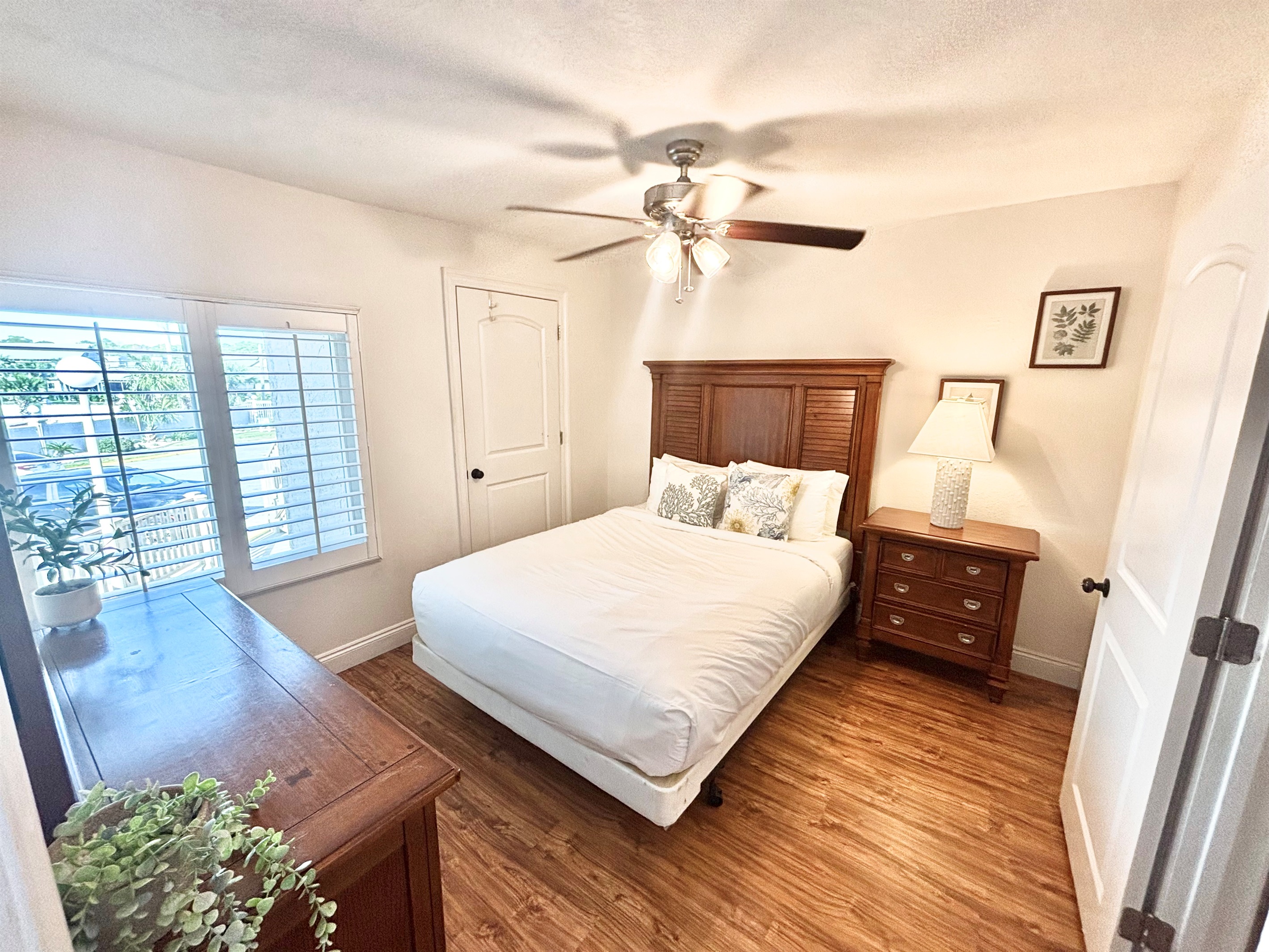 Bedroom #3 is located on main level with beautiful natural light