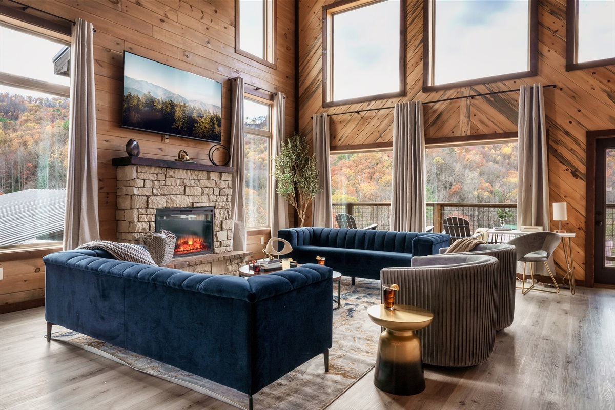 Living Room with views