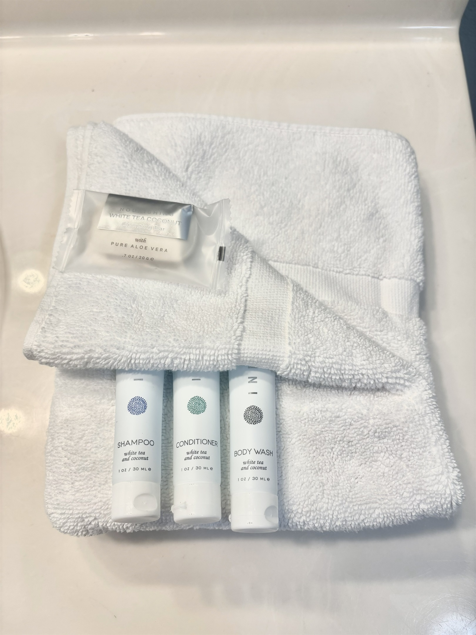 Starter amenities included!