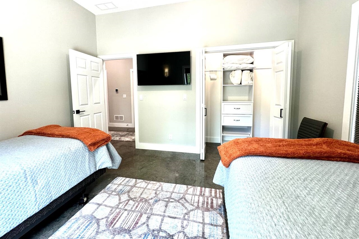 Smart Tv located in the XL Twin bedroom.