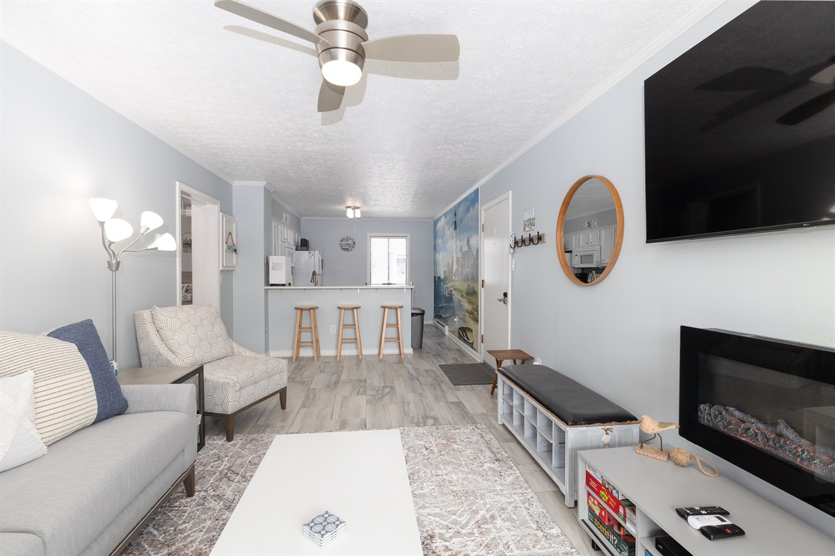 Spacious living space