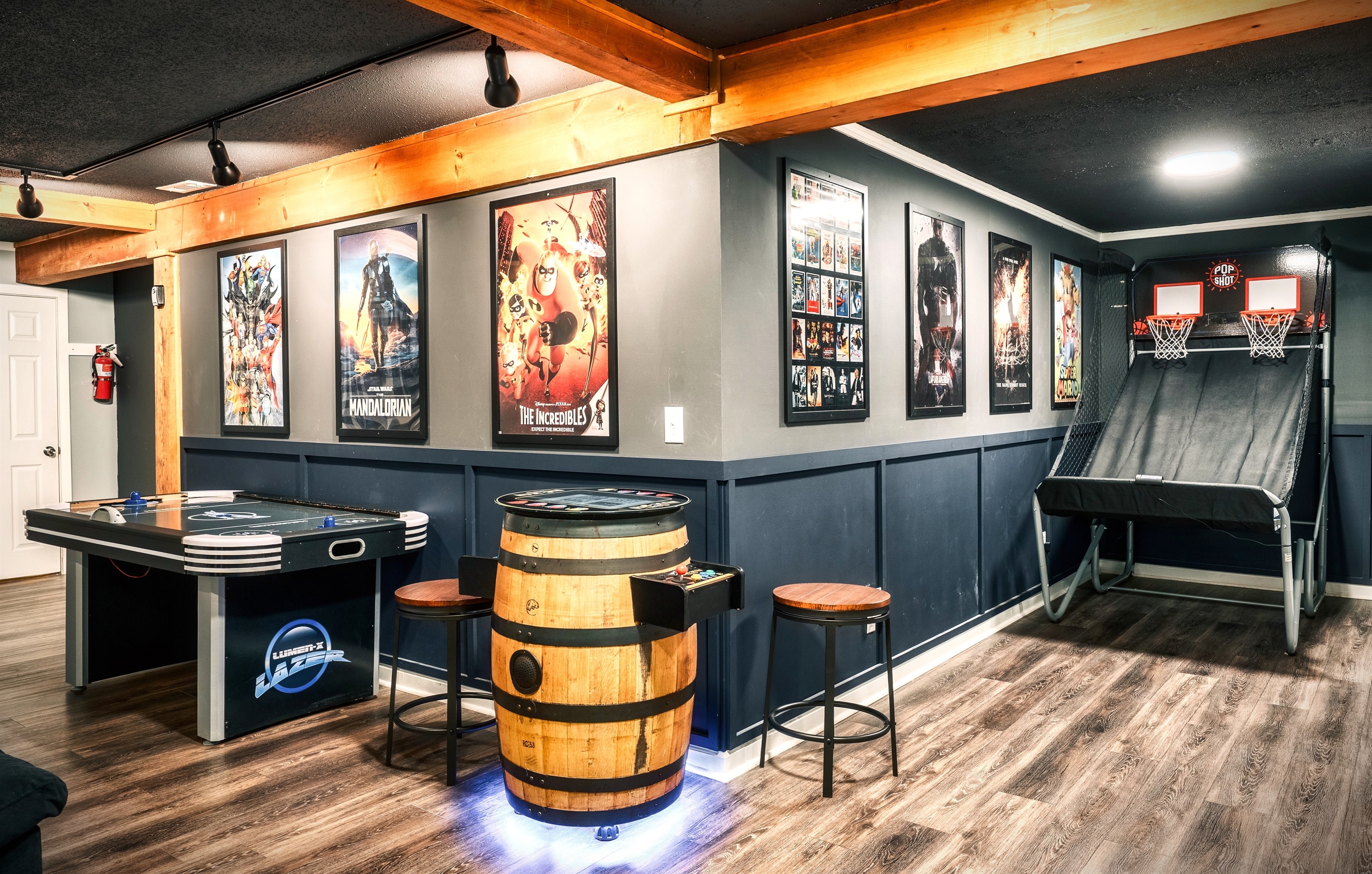 Have a great time playing a game or two with your loved ones in our media room.