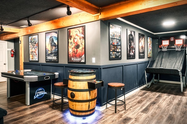 Have a great time playing a game or two with your loved ones in our media room.