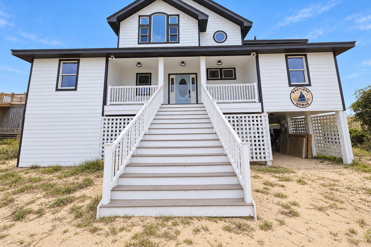 Front of the house