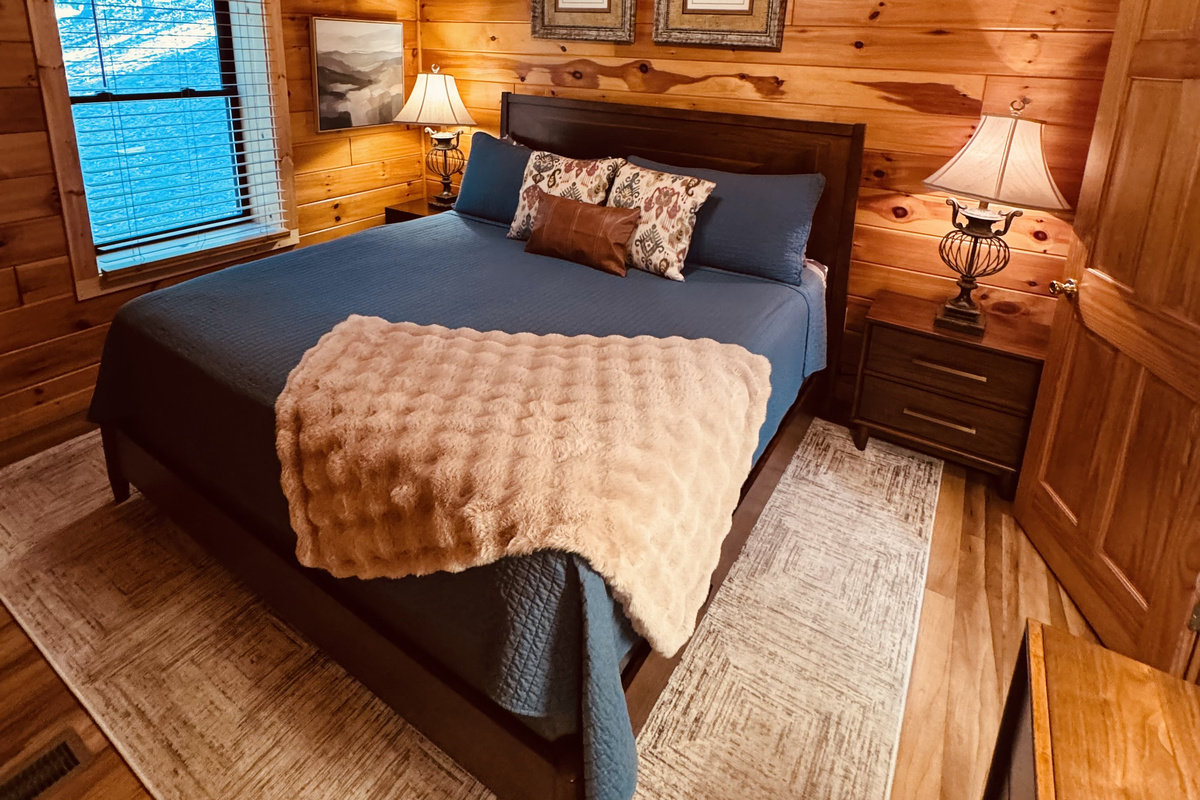 Lower Level king bed