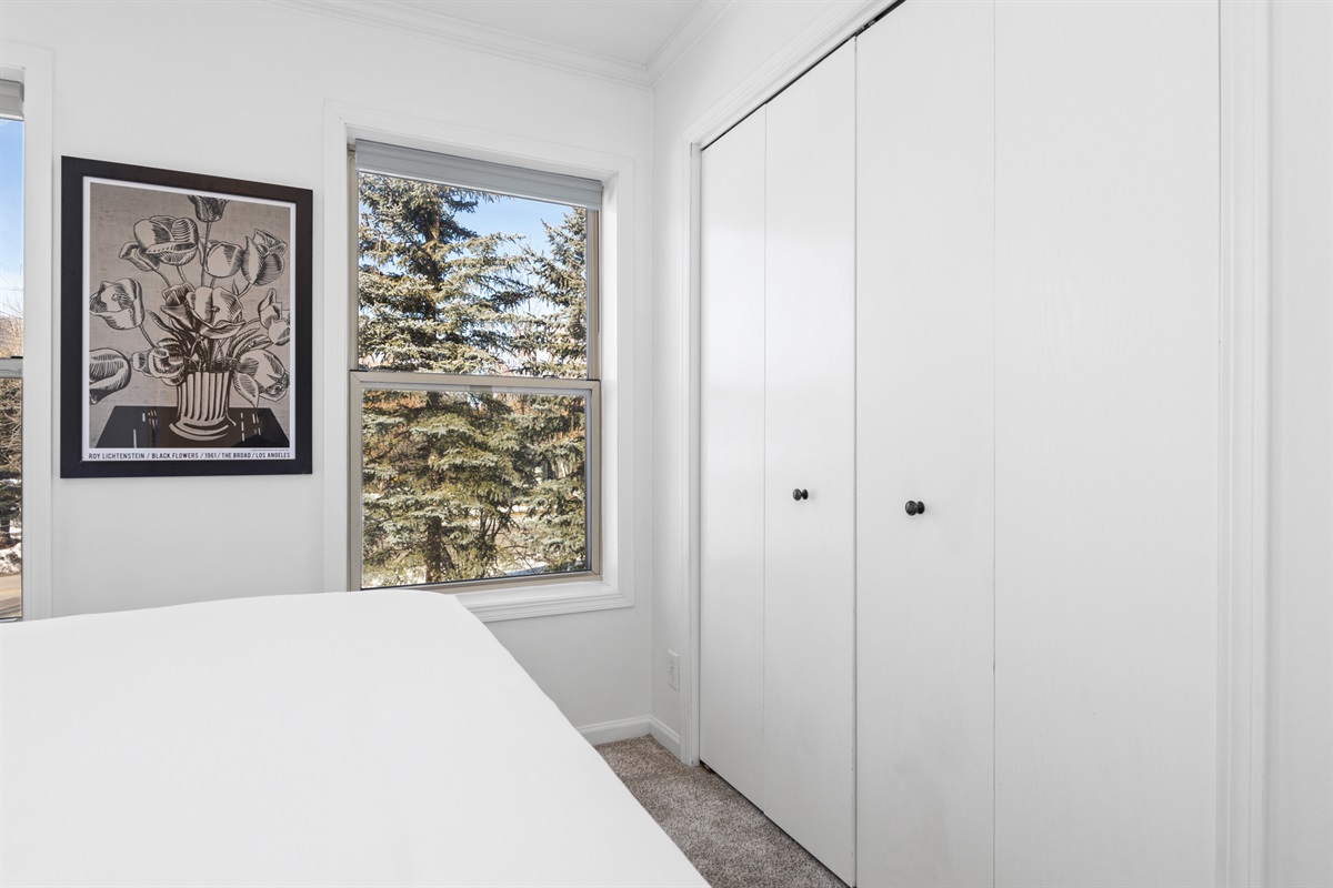 Bedroom 1 | Overlooking View | Spacious Closet Area