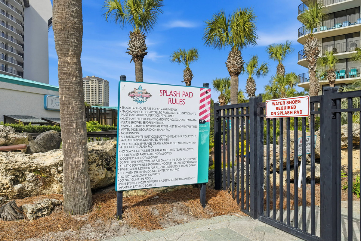 Rules for Edgewater's Splash Pad
