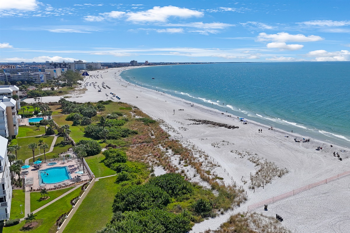 St. Pete Beach is just steps away!