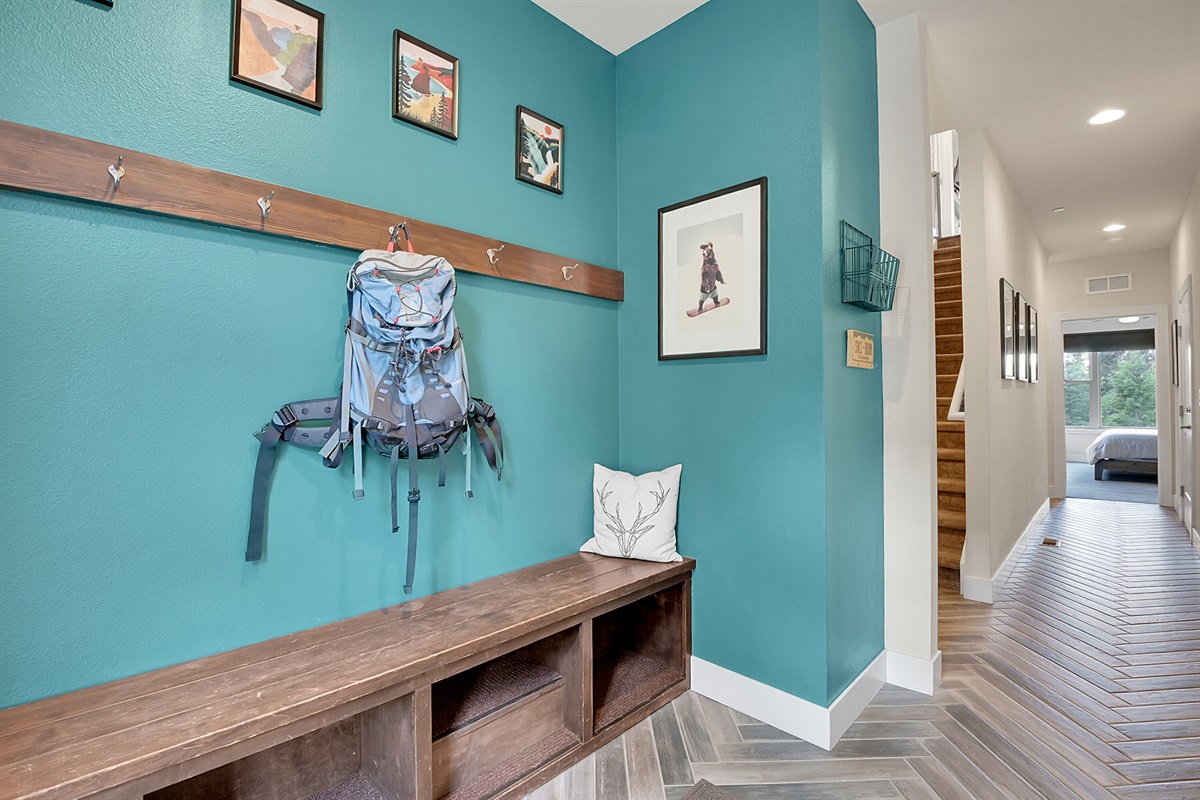 Entry Foyer #2, leads to the main Master Suite and both garage entrances