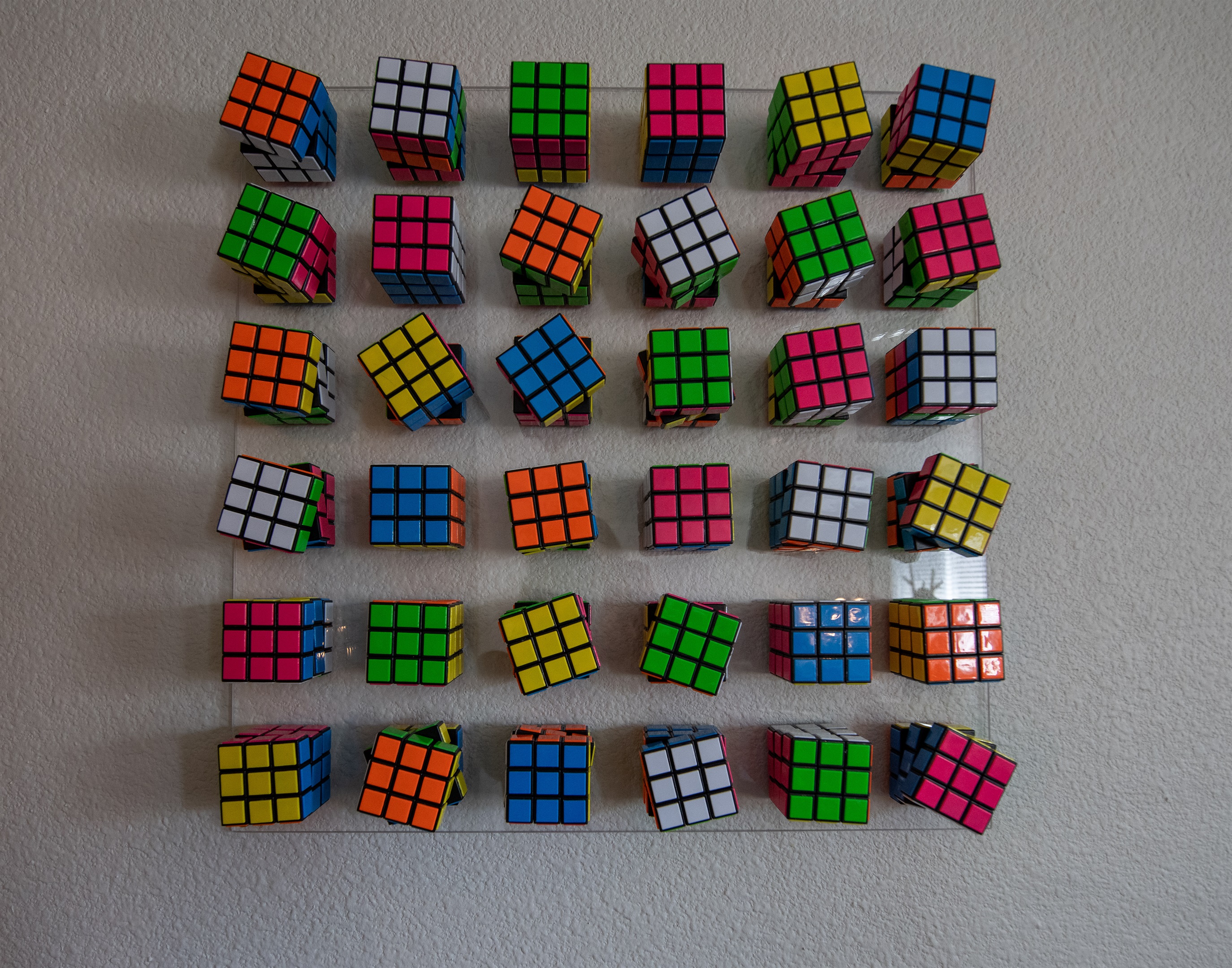cool rubiks cube art = viewing only please, these are not playable and it will break if you try