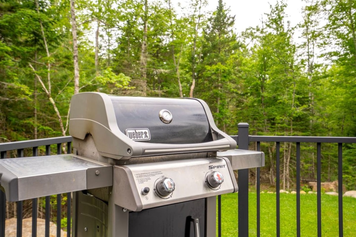 Grill up some great grub surrounded by beauty!