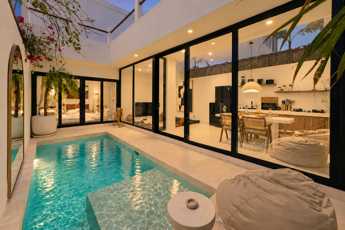 Pool area