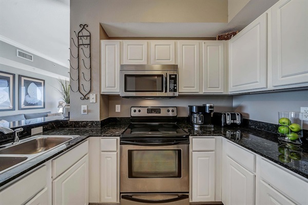 Kitchen with Stainless Steel appliances