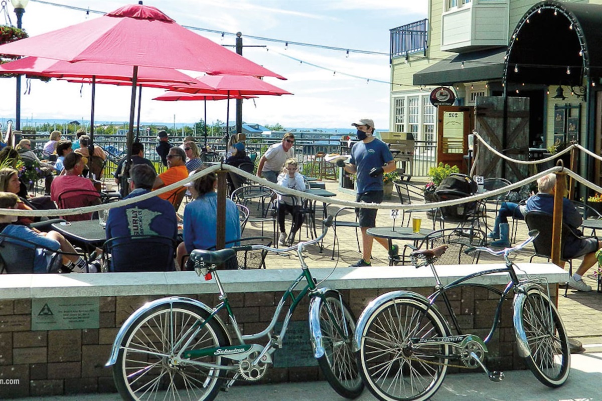 Explore historic downtown Blaine, Washington, and enjoy the restaurants and views at Drayton Harbor and the marina!