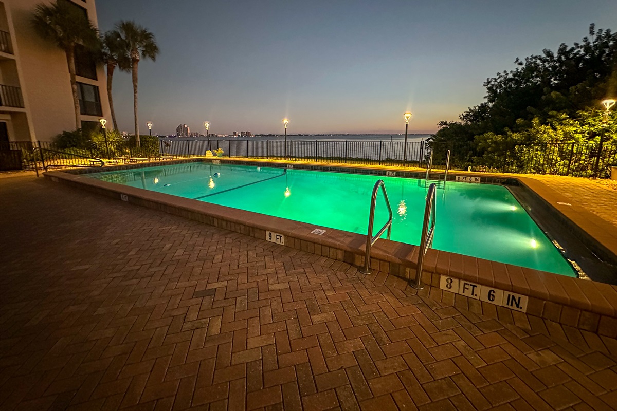 Pool at Twilight