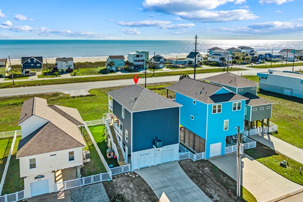 Sand in your toes in just three minutes.