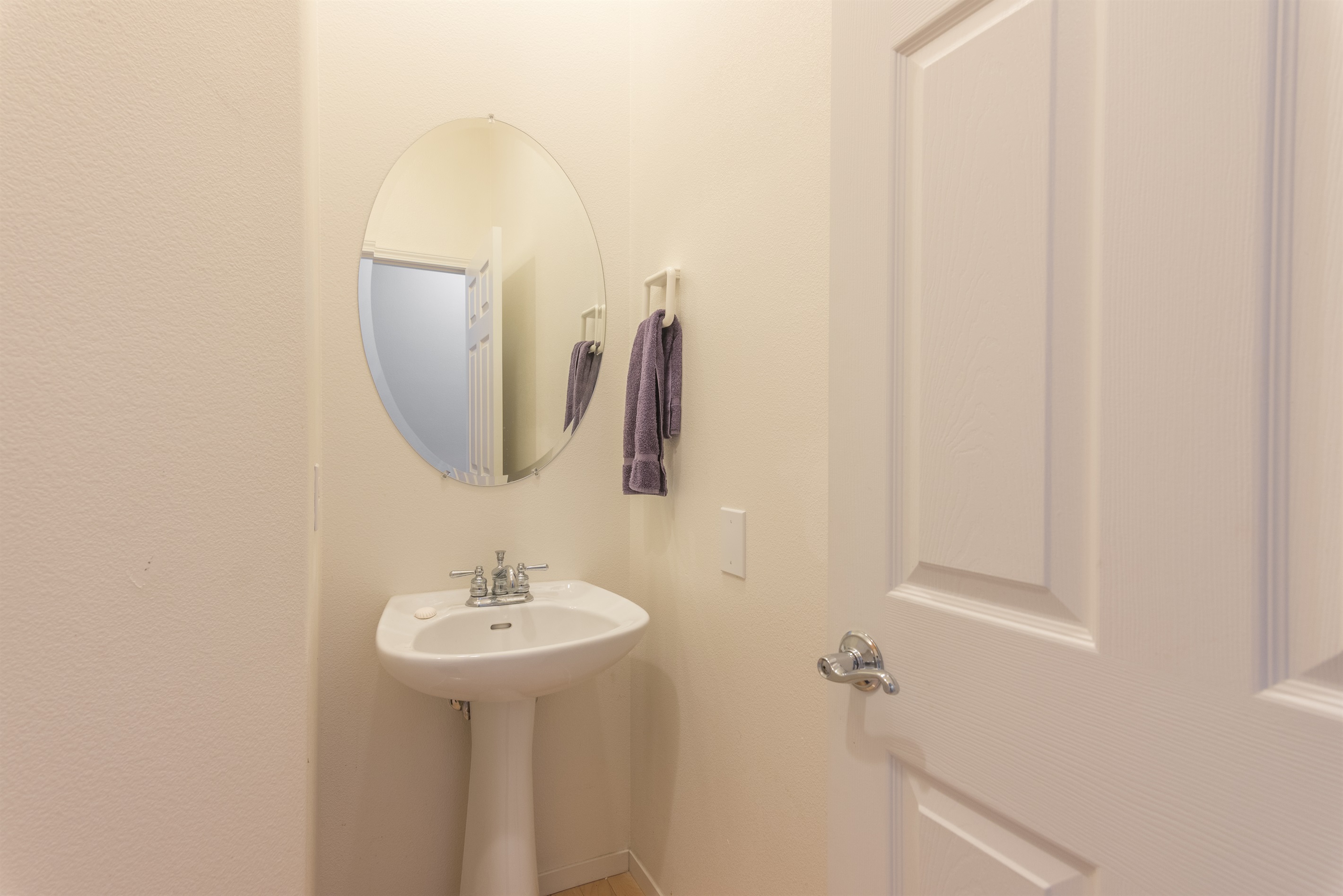 Hallway bathroom